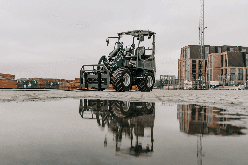 ECO Machines Eco Loader på byggeplads